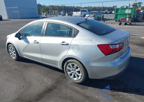 2016 Kia Rio Lx из США, поврежденный, VIN KNADM4A38G6659003